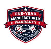 one-Year Manufacturer Warranty